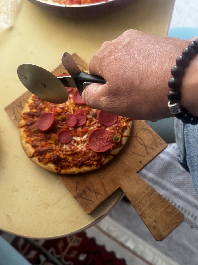 Evde pizza yapar mısınız?