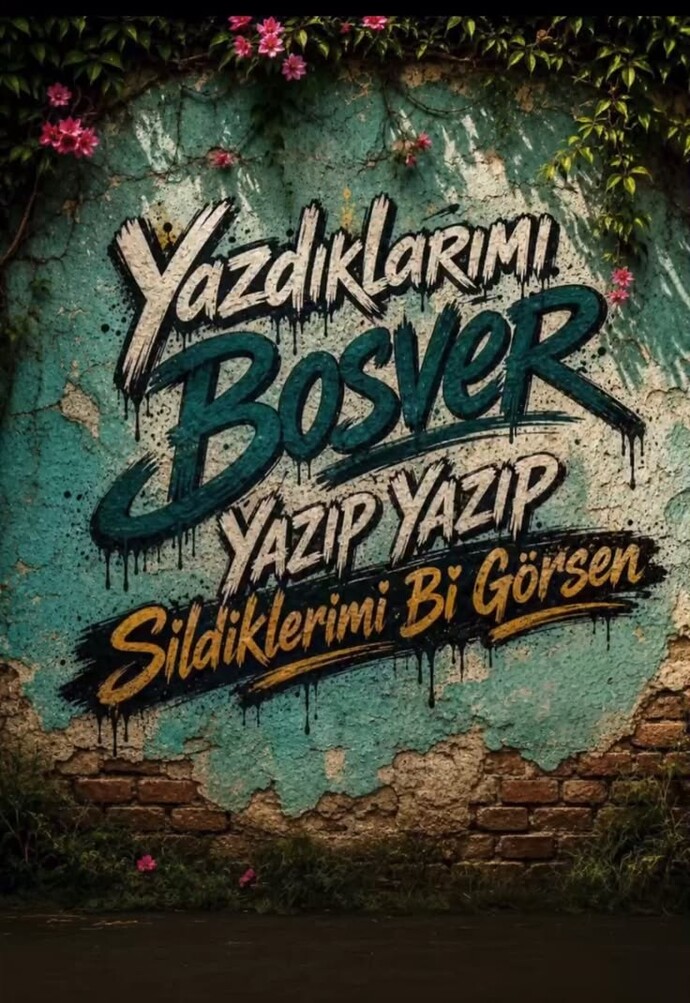 Sizin de var mı böyle arabesk sözleriniz?
