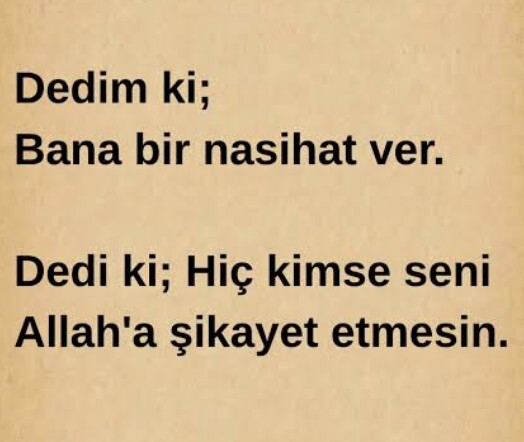 Hayattan ne dersler aldınız, sizden yaşça küçük birine denk gelseniz ne tavsiyeler verirsiniz?