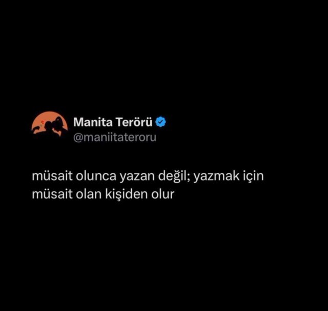 Müsait olamamak mı, istememek mi?