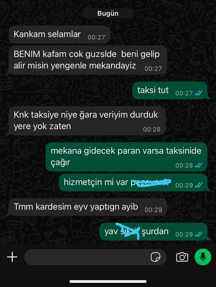 İşini görmediğiniz arkadaşlarınız trip atıyor mu?