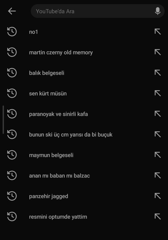 Yutubda ne izliyorsunuz?