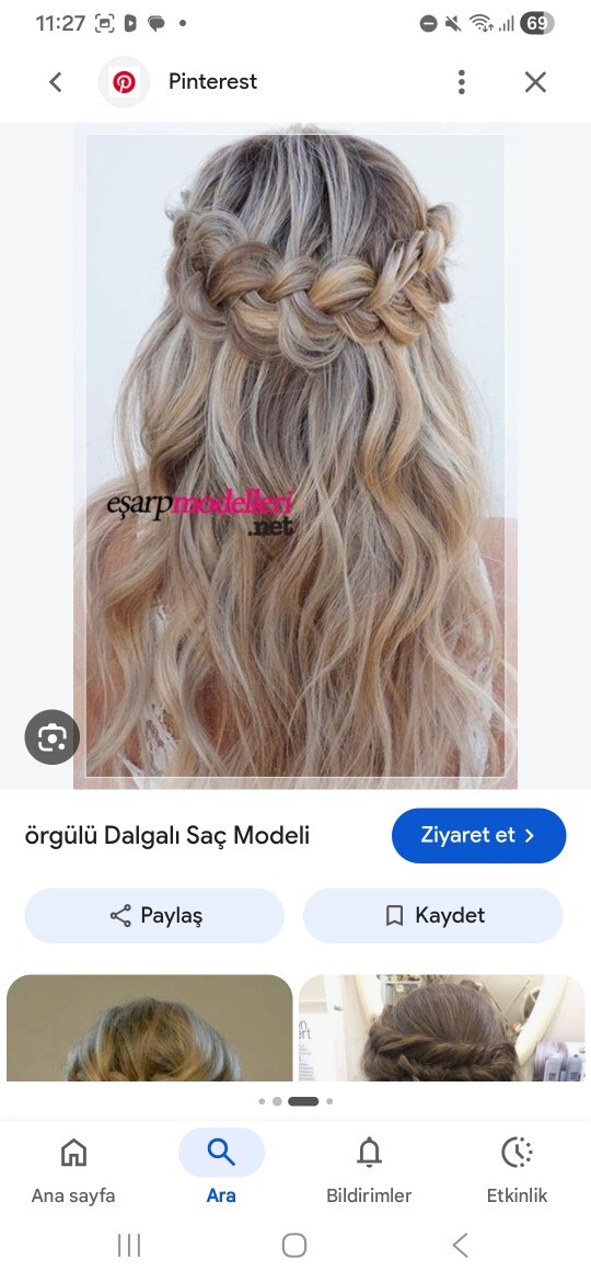 Bu elbiseye hangi saç modeli gider?