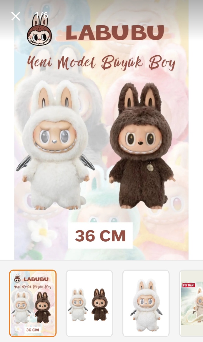 Labubu oyuncak bebek