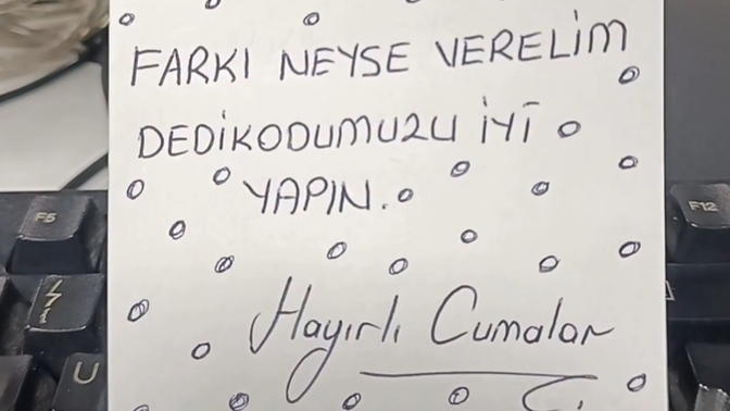 Dedikodu yapmayı sever misiniz?