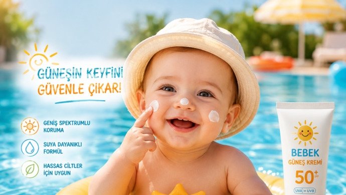 Bebeklere güneş kremi kaç saatte bir yenilenmeli, siz kaç saatte bir sürüyorsunuz?