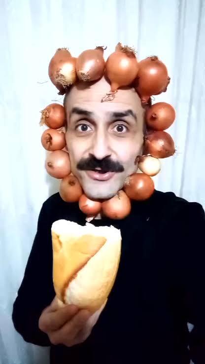 Sevgilin için kuru ekmek ve soğan yermisin 🙄 ?