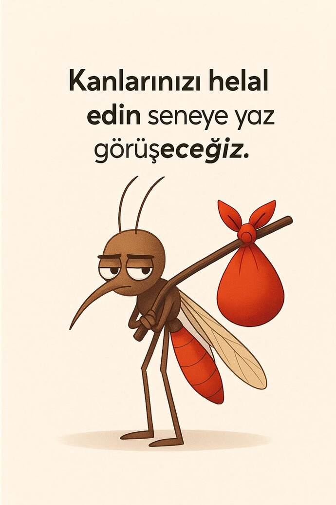 Bu yaz kimler sivrisineklere kan bağışında bulundu 🤭?