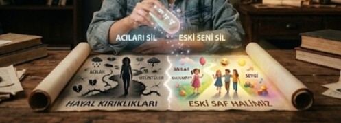 Elinizde sihirli bir silgi olsa neyi silerdiniz?