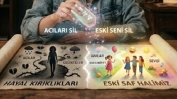 Elinizde sihirli bir silgi olsa neyi silerdiniz?