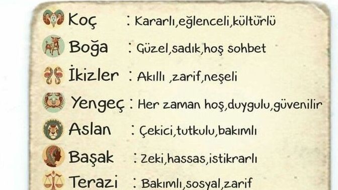 Kişiliğiniz ve burcunuz uyumlu mu?