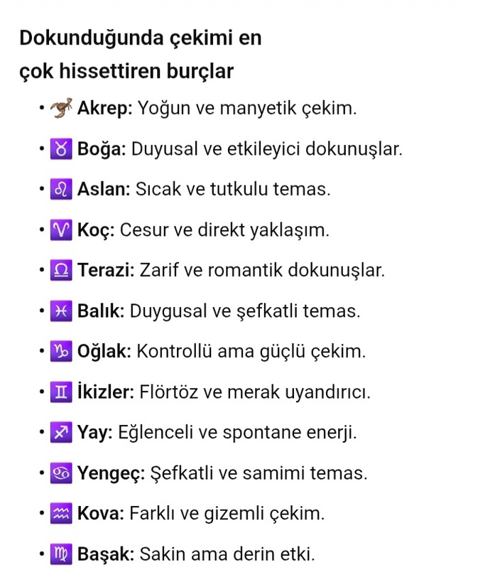 Hangi burç sevdiği kişiye dokunduğunda bile aralarındaki çekimi hissettirir?