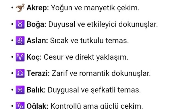 Hangi burç sevdiği kişiye dokunduğunda bile aralarındaki çekimi hissettirir?