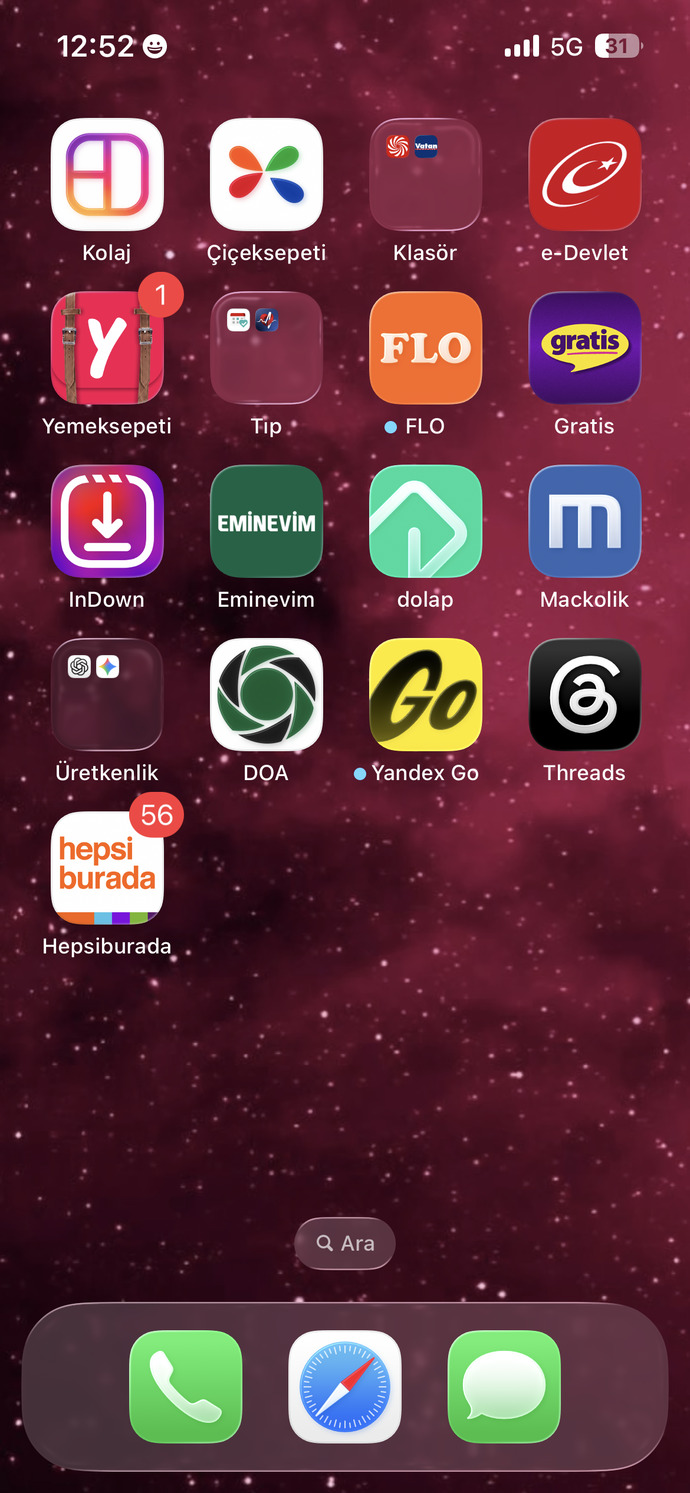 Telefonunuzdaki uygulamaları klasör klasör mü düzenliyorsunuz yoksa komple dağınık mı kullanıyorsunuz?