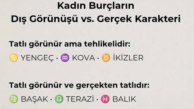 Hangi Burç Kadının’dan olmaz?