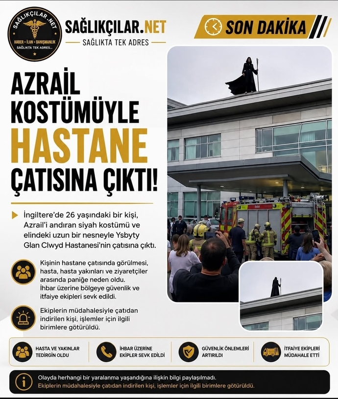 Bu dünyada Azraile bile rahat yok, anında tutuklanmış. Siz Azrailin tepenizde dikildiğini görseniz ne yaparsınız?