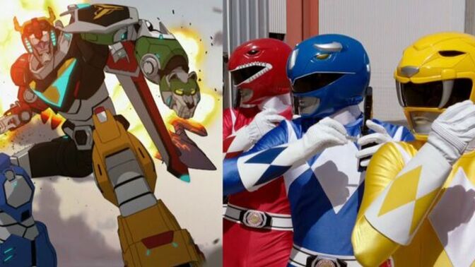 Voltran vs Power Rangers! İki efsane ekibin karşılaşması sonucunda kazanan hangisi olur?