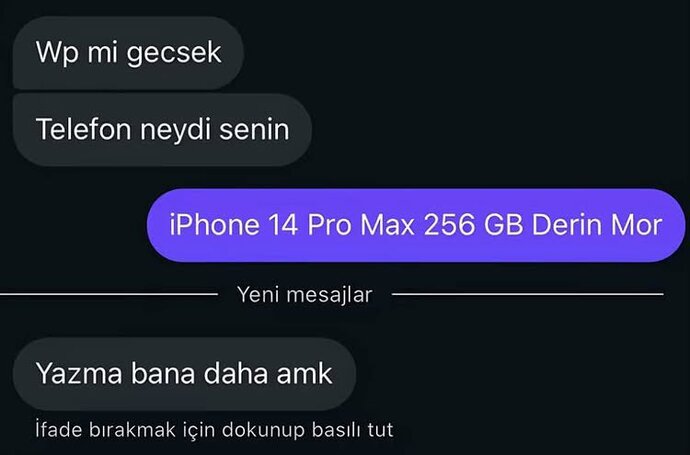 Burdan kimseye telefon numaranızı verdiniz mi?