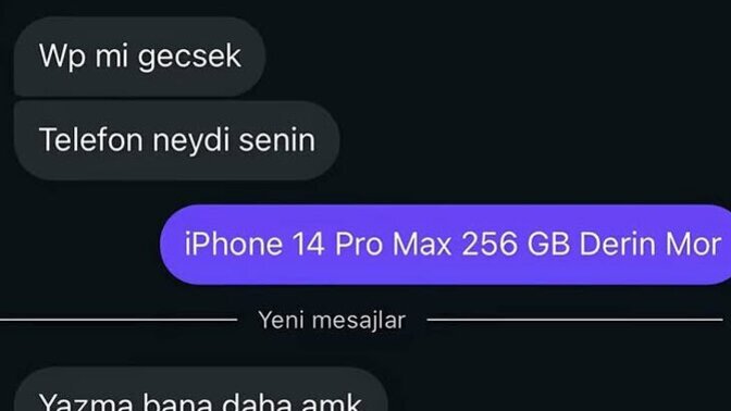 Burdan kimseye telefon numaranızı verdiniz mi?