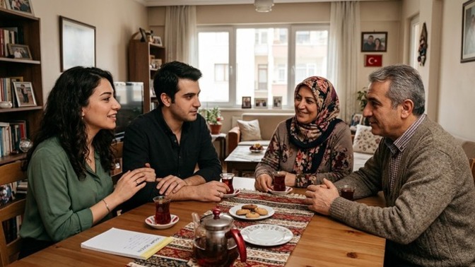 Evlenince eşiniziniz ailesiyle yaşar mısınız?