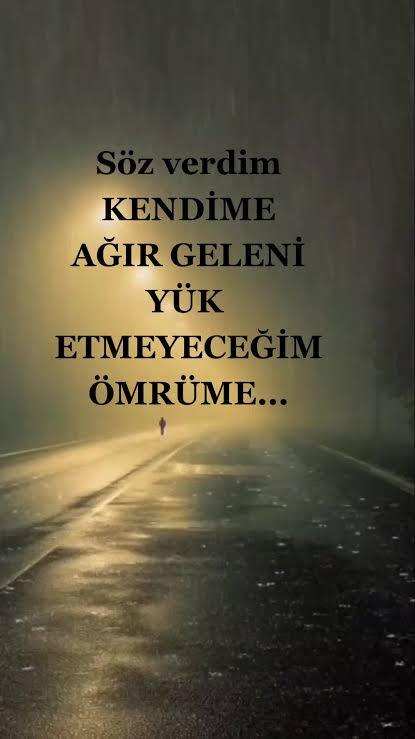 En son kendinize verdiğiniz hangi sözü tuttunuz?