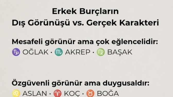 Hangi burç erkeğinden olmaz kızlar?