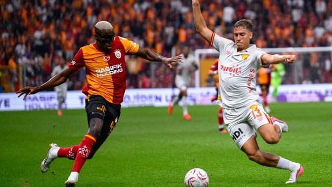 Galatasaray 3 - Göztepe 2... Sarı kırmızılılar zorda olsa 3 puanı aldı! Maçı nasıl buldunuz?
