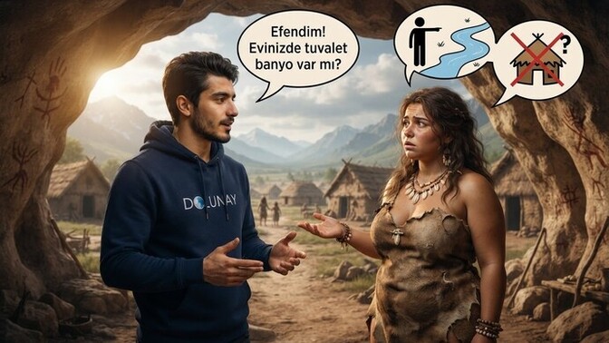 Evinizde tuvalet banyo var mı?