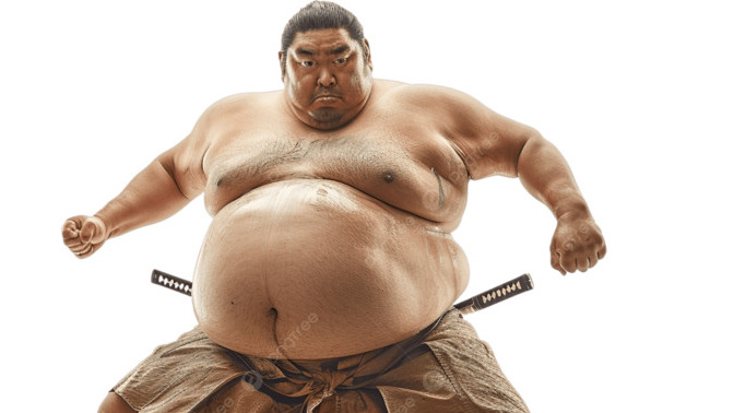 Sumo güreşçileri neden bu kadar şişmandır?