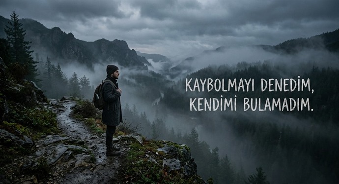 Kaybolmayı denediğinde kendini buldun mu?