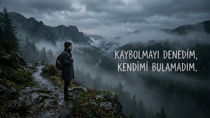 Kaybolmayı denediğinde kendini buldun mu?