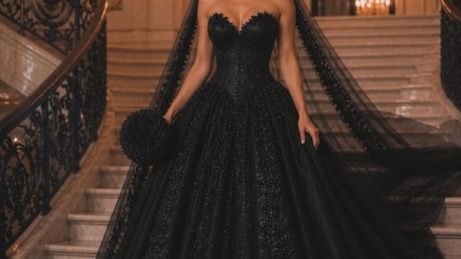 Akşamm düğünüm var siyah gelinlik giyicem sizce damat nikahtan kaçar mı?
