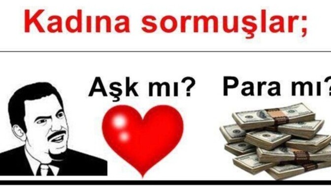 Aşk mı daha önemli yoksa para mı, hangisini seçerdiniz ve neden?
