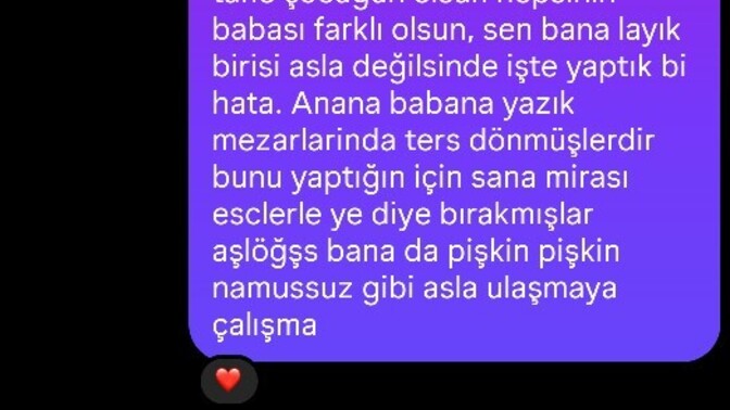 Beni eskortla aldatan sevgilimi bunları söyleyip engelledim hakedene hakkını verenlerden misiniz?