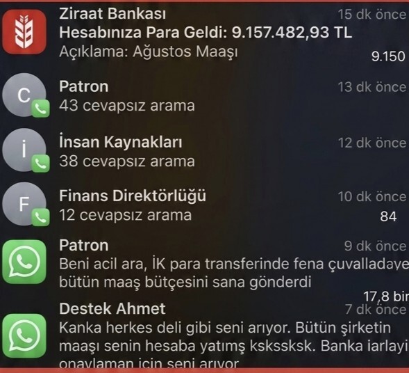 Bir sabah böyle bir bildirim görseniz ne tepki verirsiniz?