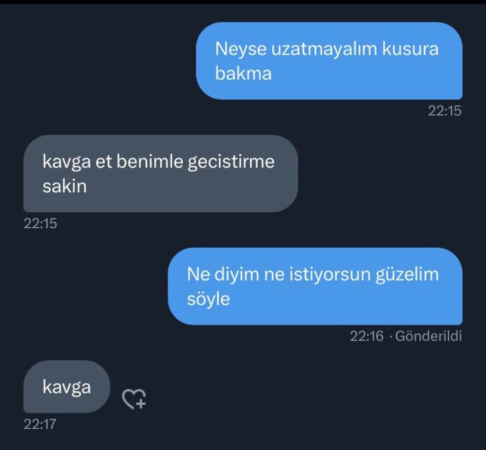 Kavgacı bir tip misiniz?