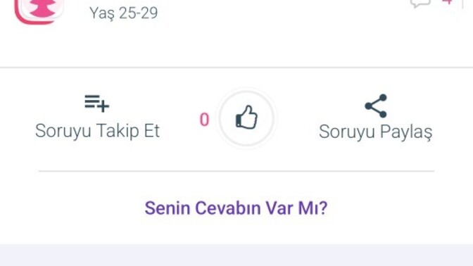 Siz de sadece işinize gelen cevaplar almak için mi soru soruyorsunuz?