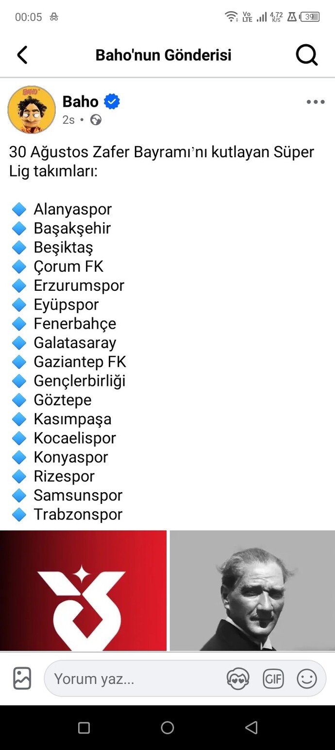 Şampiyon olunca kutlama yapmayan takımın Türkiye Liginde işi ne?