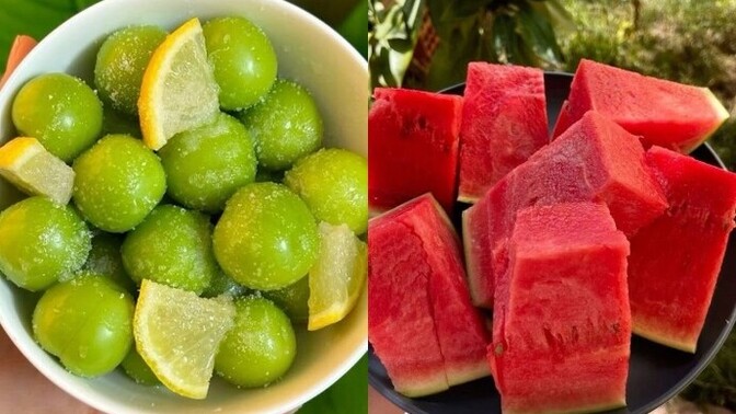 Ekşi erik mi, sulu karpuz mu?