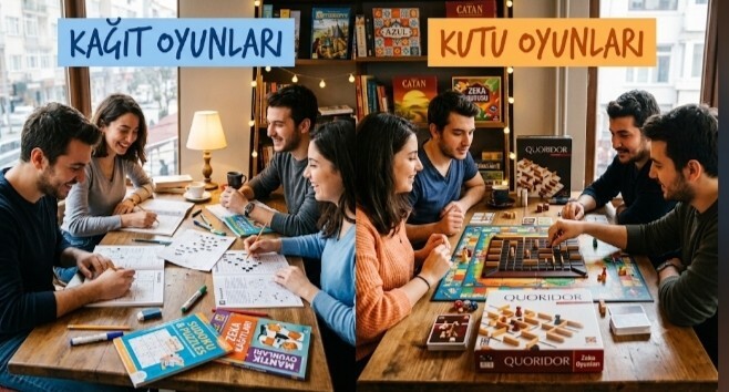 Zekâ oyunlarında kağıt oyunlarını mı yoksa kutu oyunlarını mı daha çok seversiniz?