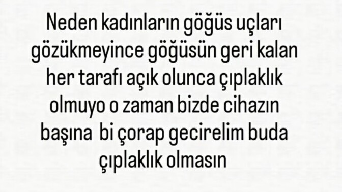 Son zamanlarda çok haklı dediğiniz bir düşünce/söz var mı?
