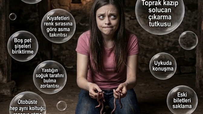 Değişik, şaşırtıcı bir huyunuz ya da takıntınız var mı?