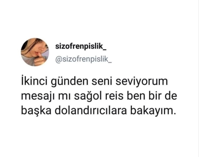 İkinci günde Seni seviyorum diyen biri ciddi olabilir mi?