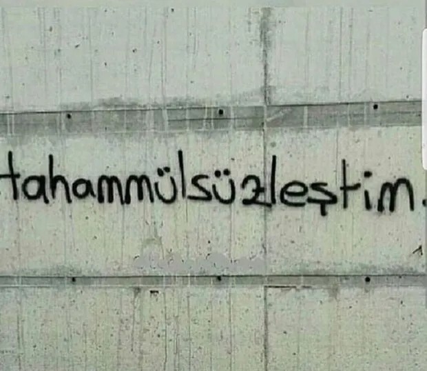 Tahammül seviyeni 10 üzerinde değerlendirecek olsan ne kadar tahammülün kaldı?