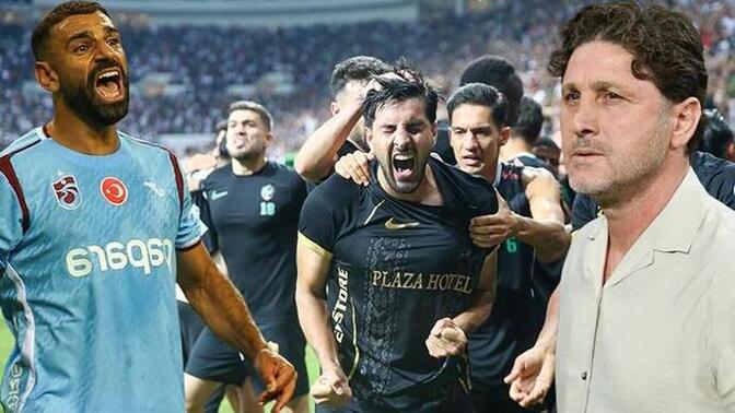 Amedspor 2 - Trabzonspor 1... Diyarbakır'da Fırtına şampiyonluk yarışında ağır darbe aldı! Maçı nasıl buldunuz?