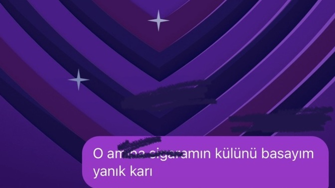 Sevgilime yazan küflü peynire iyi demiş miyim?