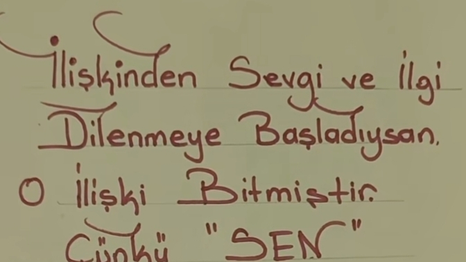 İlişkinin tükendiğini nasıl anladınız, hangi sınırda bittigini fark ettiniz?