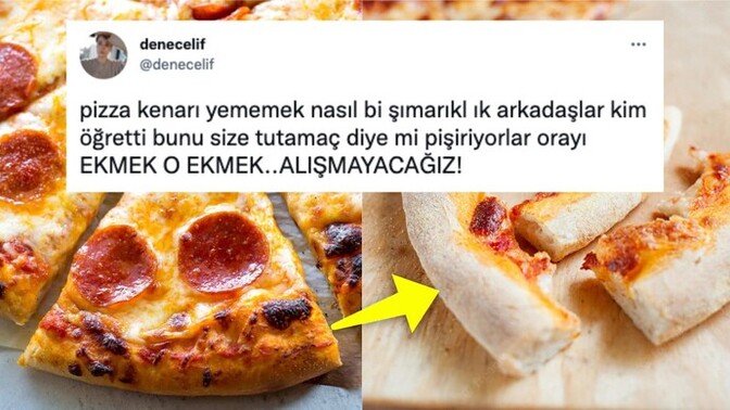 Pizzanın kenarlarını yememek şimarıklık mıdır?