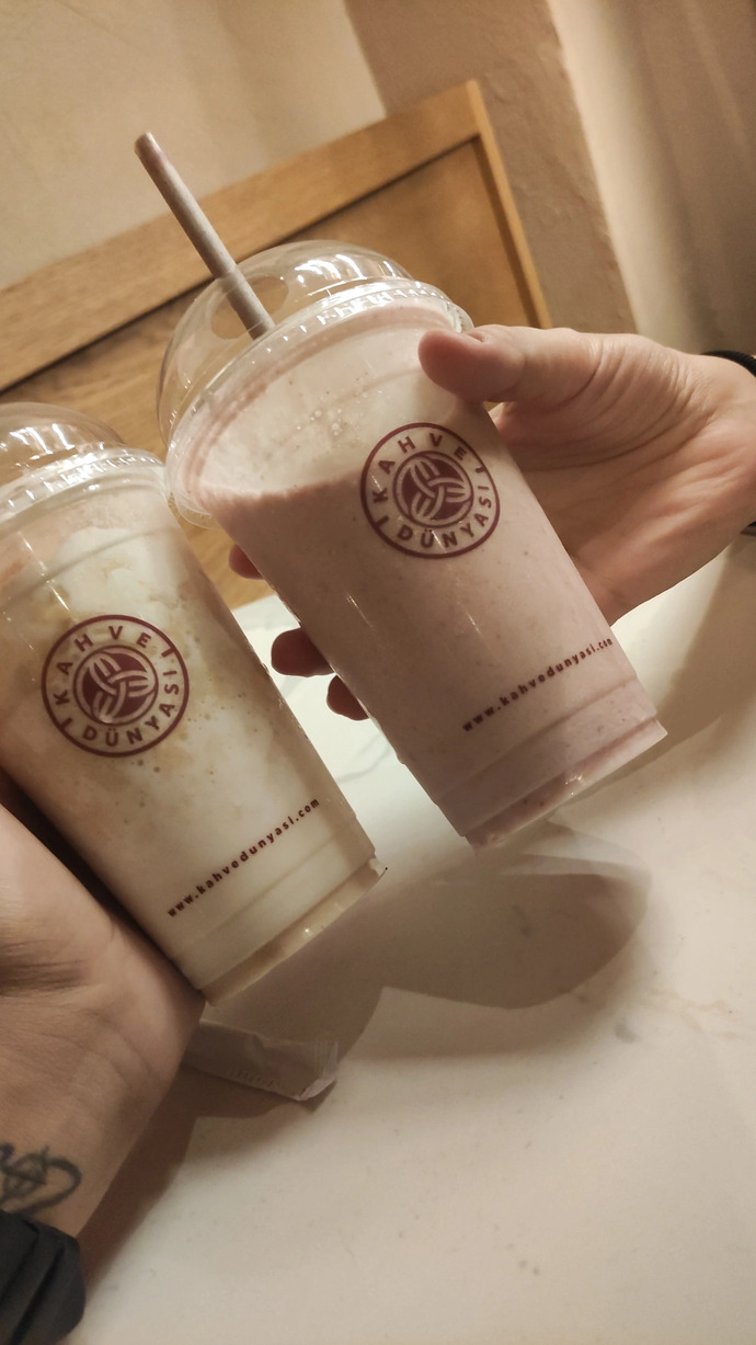Milkshake içen erkekten olmaz mı?
