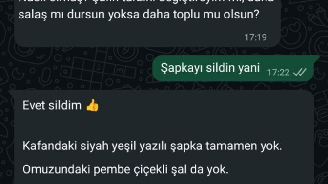 Of dalga mı geçiyor benle ya 😂 ?